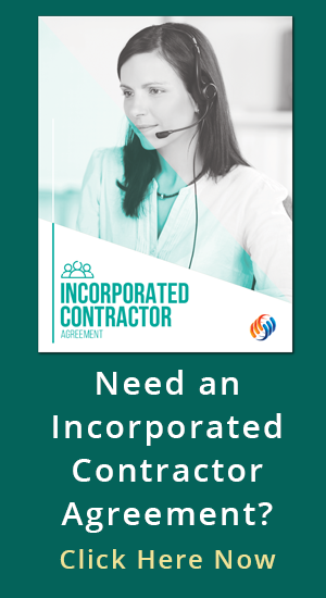 Incorporaed Contractor Agreement Button